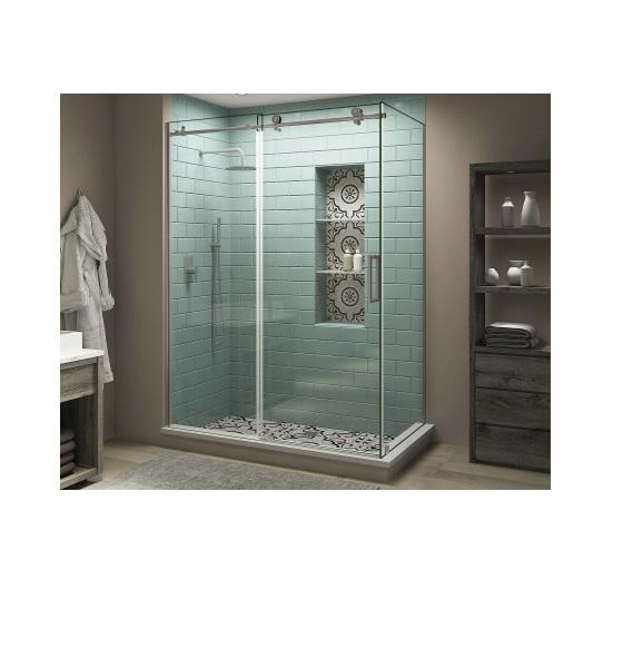 Aston SEN984EZ.UC-SS-483280-R Frameless Shower Enclosure - MSRP $1,379