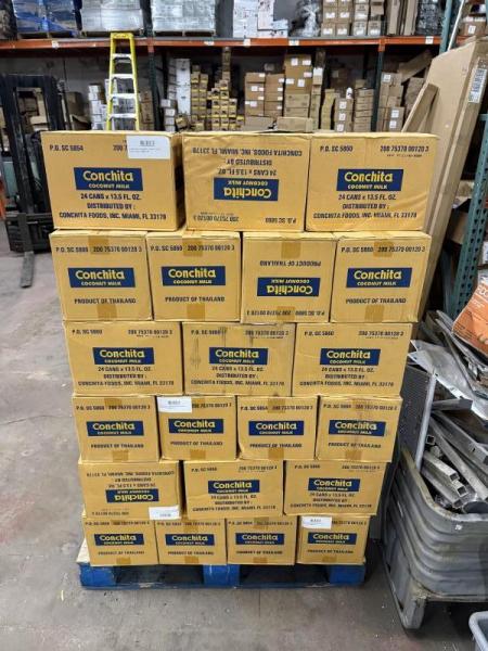 Conchita Coconut Milk, Leche de Coco, 13.5 Oz Each, EXP: 11/12/2026
