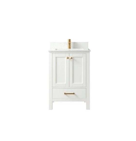 Miseno 785024-WH-WS-NM Vanity Set - MSRP $493