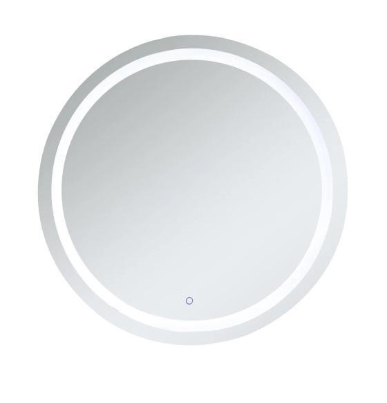 Elegant Lighting MRE24242 Frameless Bathroom Wall Mirror - MSRP $550