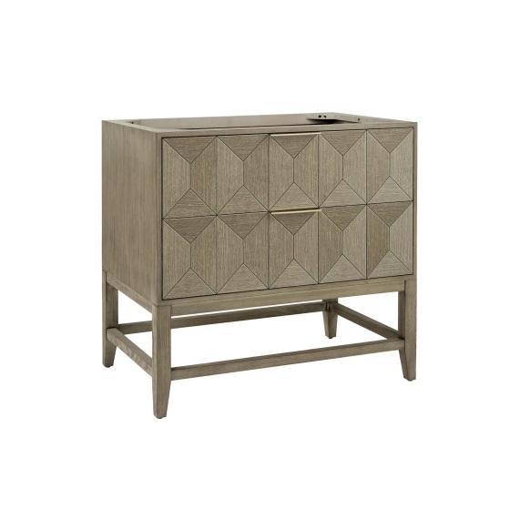 James Martin Vanities D100-V36-PBO Vanity Cabinet - MSRP $1,955