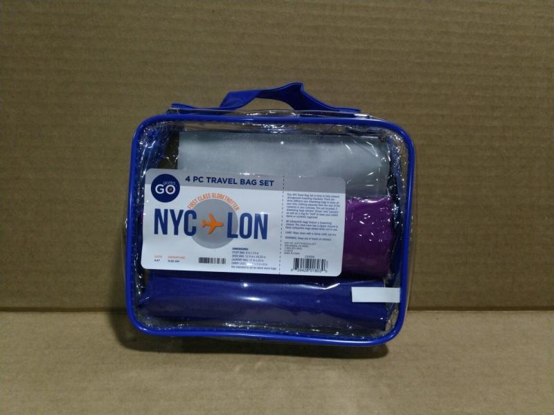 Bed Bath and Home - Gotta Go 4 Piece Travel Bag Trio Set - MSRP $15,109