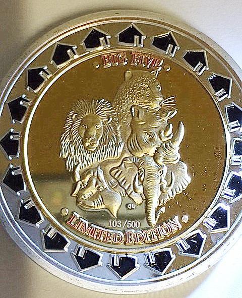 15 Rare Zimbabwe 100 Trillion Dollar Coin - Limited Edition