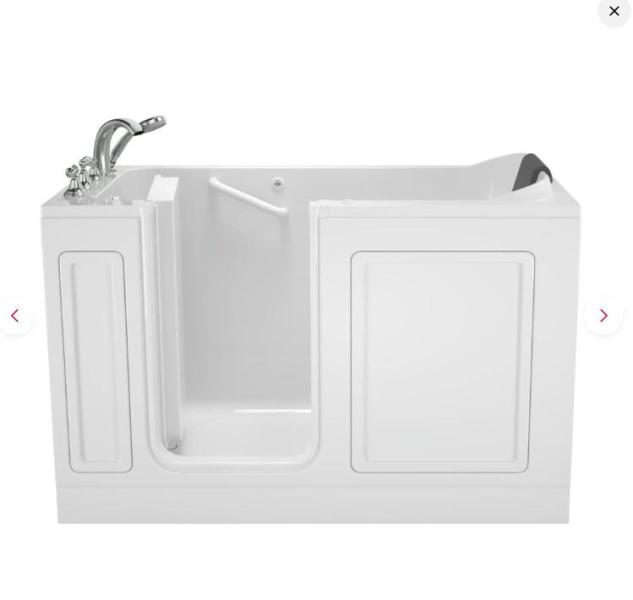 American Standard Walk-In Tub with Whirlpool System - MSRP $14,224