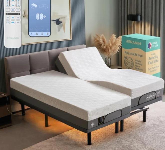 Truckload - Housewares - Aro Series 59" Floating Vanity, SFE Adjustable Bed, Amalfi Deluxe 5-In-1 Crib - MSRP $52,184