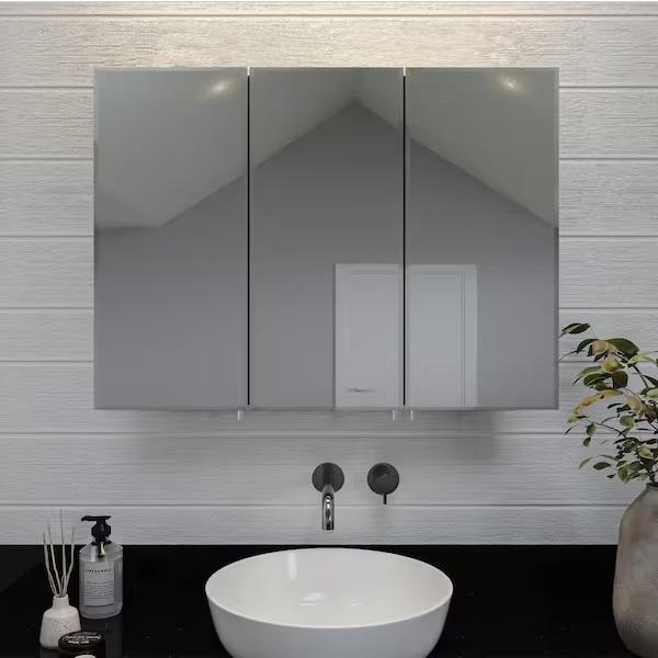 Plumbing - Croydex Medicine Cabinet, Outdoor Wall Bar Shower Kit, Tub Faucet - Est Retail $2,543- 1 plt