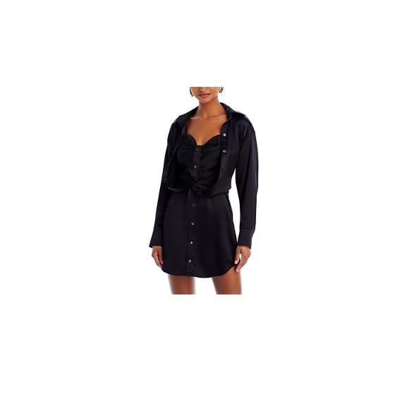 Apparel - Alexander Wang Button Down Dress, Farm Rio Belle Garden Knit Cardigan, Fashion Forms - Original MSRP $2,481