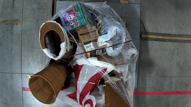 Holiday Living Freestanding Arch Yard Decor, Cadet Com-Pak 500W 208/240V Fan Heater, Bluey Animatronic - MSRP $2,300