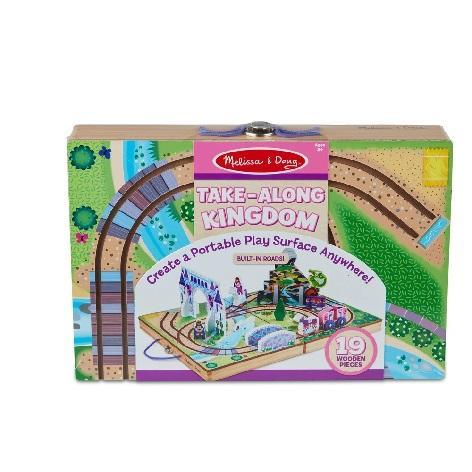 NEW - General Merchandise - Melissa & Doug Wooden Tabletop Kingdom Sets, Jurassic World Stationery Bundles - MSRP $220