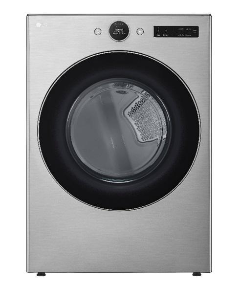 Salvage - LG DLGX5501V 7.4 Cu. Ft Front Load Gas Dryer - MSRP $1,395