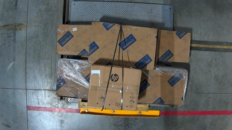 Electronics - Samsung 75" UHD TV, Wood Folding Table, Kodak Projector Screen - MSRP $5,303