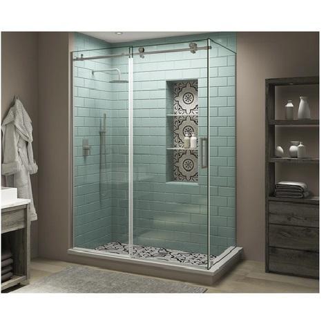 Aston SEN984EZ.UC-SS-483280-R Frameless Shower Enclosure - MSRP $1,379