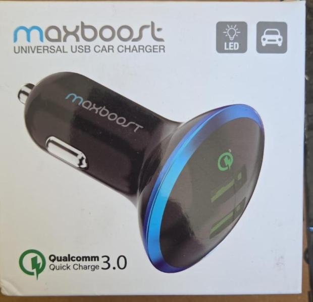 MaxBoost Quick 3.0 Dual Port Car Chargers