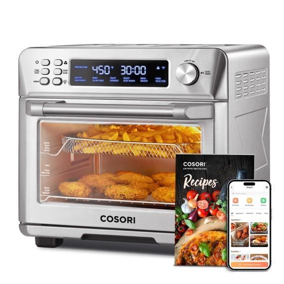 Cosori Air Fryer Toaster Oven, Yaheetech Metal Bed Frame, Brother Printer DR431CL Drum Unit - MSRP $808