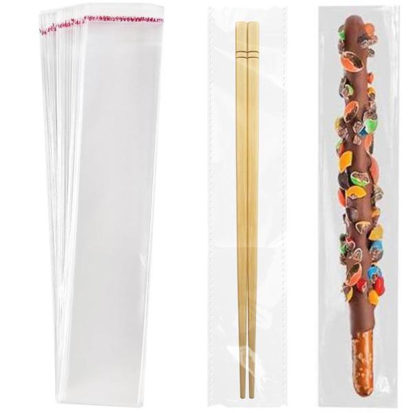 Kitchen- DTmasao 2x10 Inches 100 Pcs Pretzel Bags, Silverware Set 60 Pieces Service for 12 - MSRP $10,863