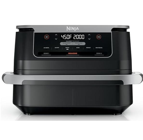 Ninja Foodi 6-in-1 FlexBasket Air Fryer, BUYDEEM K821 Electric Gooseneck Kettle, SwissGear Sion Luggage - MSRP $2,053