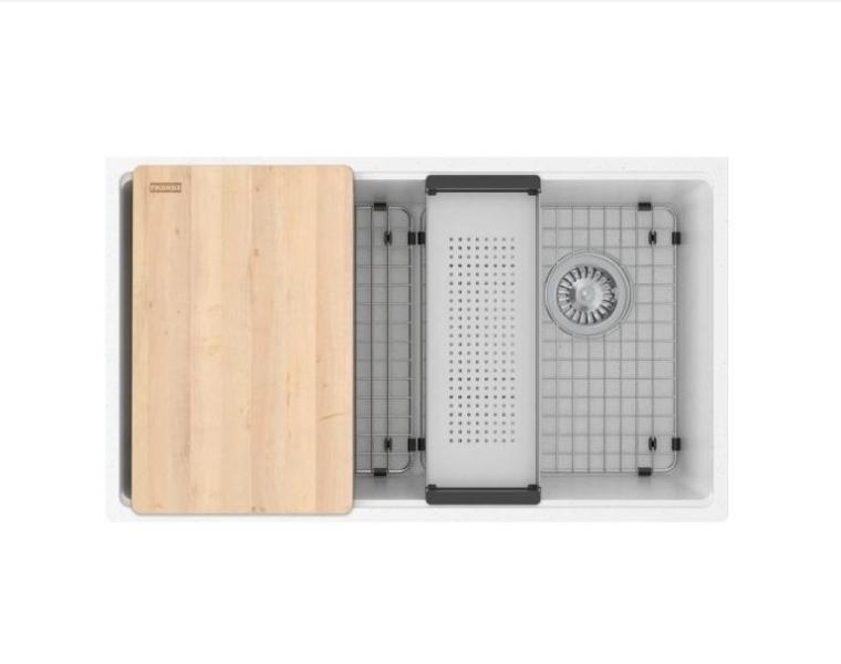 Franke Kitchen Sinks, DreamLine Shower Doors- MSRP $5,906