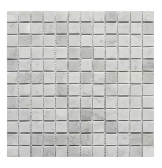 Flooring & Rugs - Roca Rockart Carrara Marble Polished Mosaic Tiles, VEIKOUS, Corso Italia, Daltile - Est Retail $993