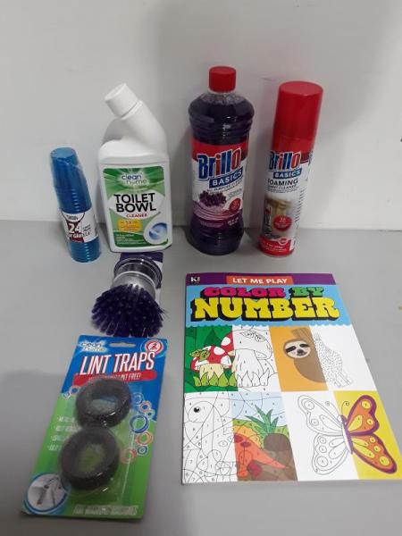 Bed Bath & Home- Spic And Span Deluxe, Activity & Coloring KAPPA, International Wholesale Brillo - MSRP $6,793