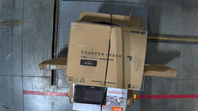 General Merch - Sharper Image Massage Desk Chair, Utility Cart, South Shore Bookcase - MSRP $4,244