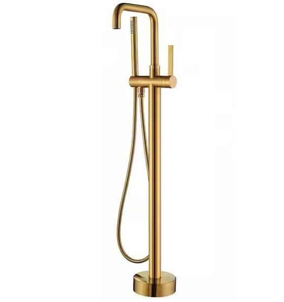 Plumbing - ROSWELL Delara Single-Handle Freestanding Tub Faucet, VEVOR, KeonJinn, BWE, J Collection - Est Retail $2,117