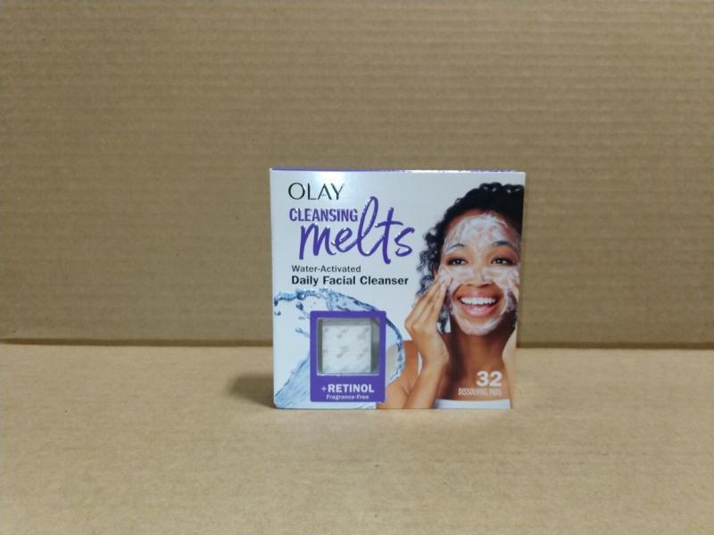 Health and Beauty - Olay Daily Facial Cleanser + Retinol Dissolving Pads Fragrance-Free - MSRP $32,376