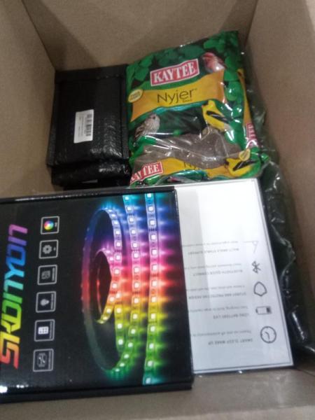 Shelf Pull Electronics - UORLEN TV Antenna, L5B83G Voice Remote Control - MSRP $3,128