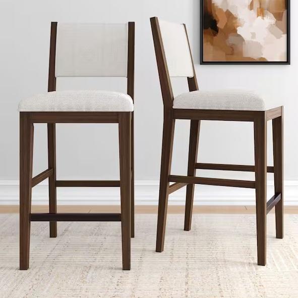 Home Decor - PLANK+BEAM Sereno 30in Upholstered Bar Stool, Carnegy Avenue, Nathan James, Storkcraft - Est Retail $2,267