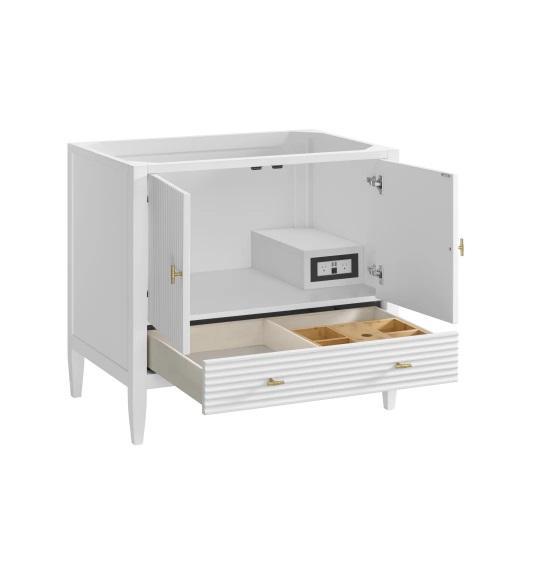 James Martin Vanities 485-V36-BW Vanity Cabinet - MSRP $1,319