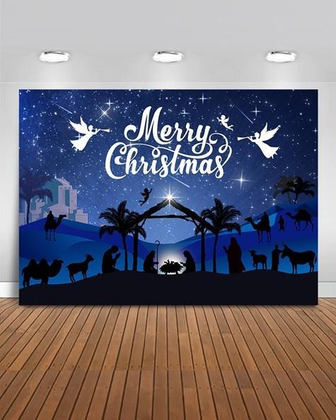 Camera - Holiday Banners & Backdrops - MSRP $2,644
