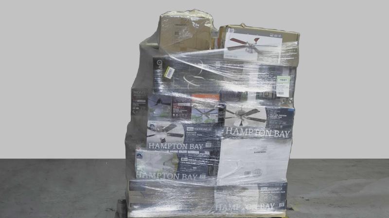 Lighting & Electrical - HDC Kensgrove II 72in Indoor/Outdoor Ceiling Fan, Artika, Hampton Bay, HALO - Est Retail $3,751