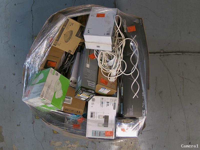 Lighting & Electrical - Commercial Electric, Square D, HDC, Artika, Hampton Bay, Blink, Govee - Est Retail $4,173