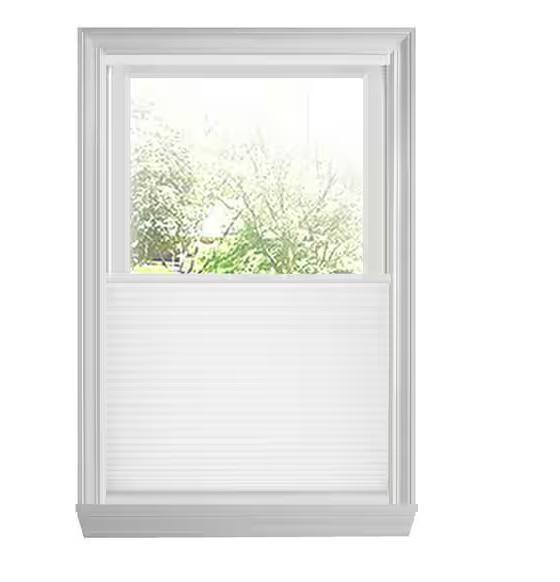 Window Decor - HDC Snow Drift Top-Down Bottom-Up Window Shades, YELLOW BLINDS, Chicology, EMOH - Est Retail $8,753