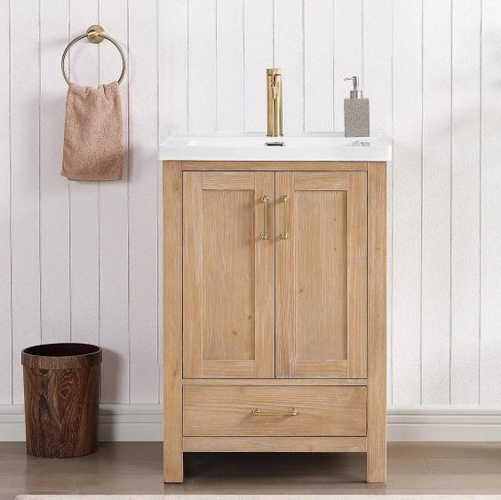 Miseno MV-GELA24-SV-WH-NM Vanity Set - MSRP $448