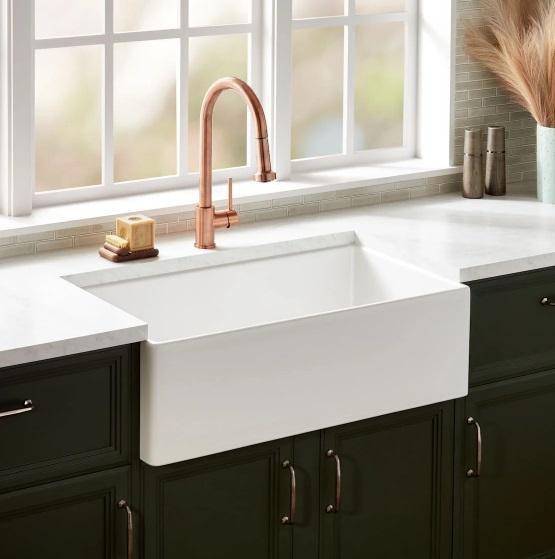 Signature Hardware SHF3618WH Kitchen Sink - MSRP $749
