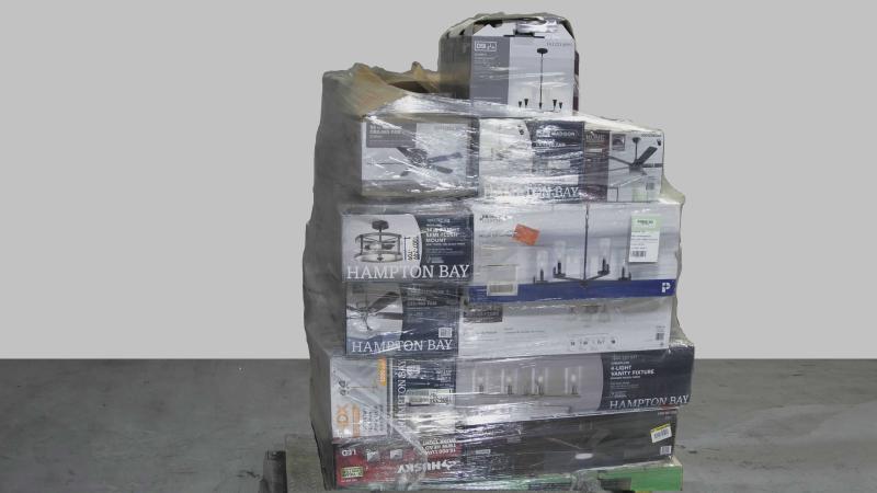 Lighting & Electrical- HDC, Hampton Bay, DSI LIGHTING, Progress Lighting, LIFX, Husky, Feit Electric -Est Retail $3,227