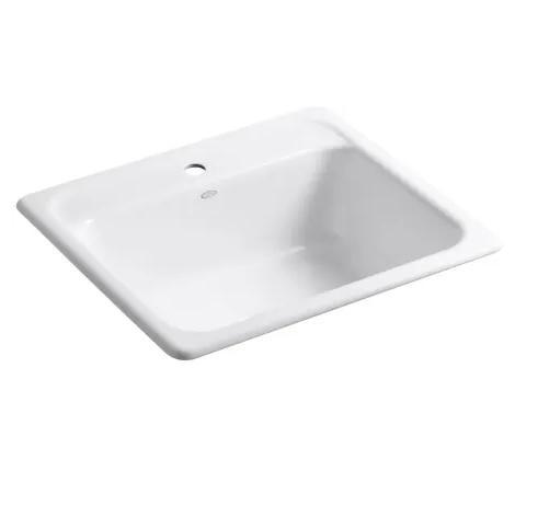 Kohler K-5964-1-0 Cast-Iron Kitchen Sink - MSRP $599