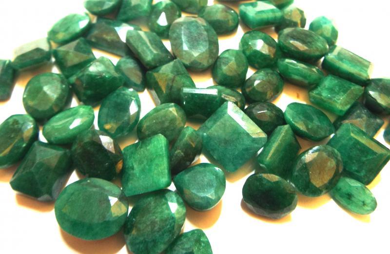 1000 Carats WHOLESALE LOT Green EMERALDS Parcel $16,000.