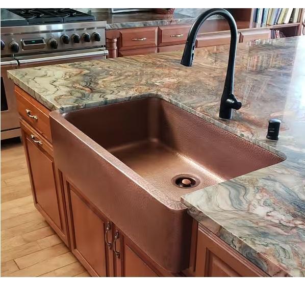 Plumbing - SINKOLOGY Adams 36in Apron Front Undermount Kitchen Sink, Dueyeeri, Glacier Bay, HDC - Est Retail $2,556