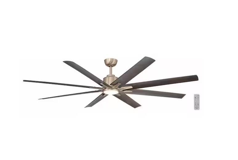 Lighting & Electrical- Home Decorators Collection Fan, VEVOR Compressor, Volume Lighting  - Est Retail $2,800- 1plt