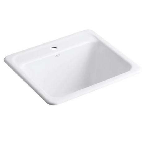 Kohler K-19017-1-0 Cast Iron Utility Sink - MSRP $798