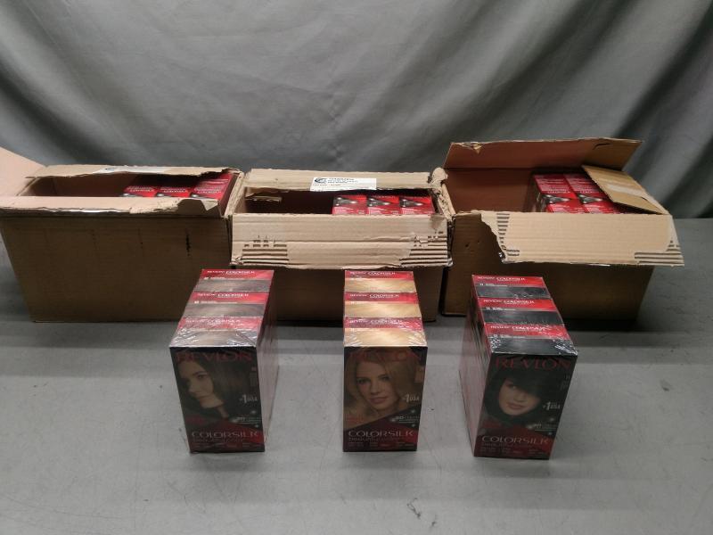 Health and Beauty - Revlon Colorsilk Hair Color, Tigi Powder Foundation, Tigi Eyeshadow - MSRP $2,688