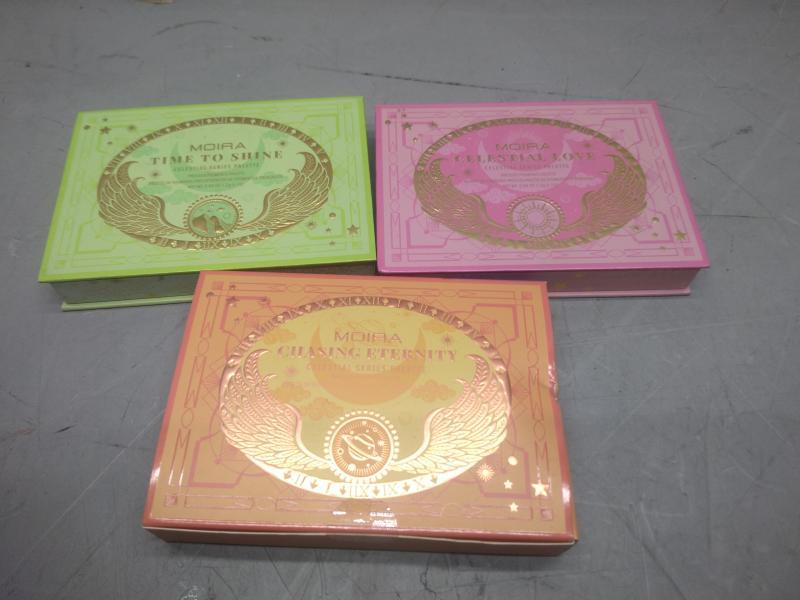 Health and Beauty - Moira Makeup Pallettes, Minnie Mouse Cotton Pad Jar, DND Gel & Nail - MSRP $2,475