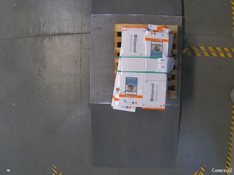 Pallet of Lifeproof Chevron Chiffon Lace Oak 22MILx12inWx28inL Click Lock Waterproof Vinyl Planks - Est Retail $1,049