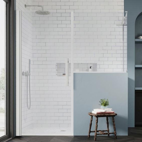 Ove Decors PA06A5200 Frameless Pivot Shower Door - MSRP $871