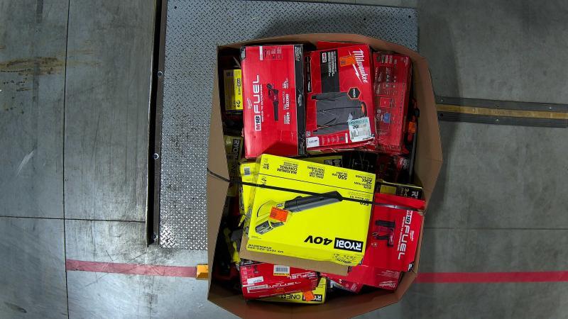 Tools & Hardware - Milwaukee Impact Wrenches w/Friction Rings, Finishing Nailer, RYOBI, RIDGID - Est Retail $7,843
