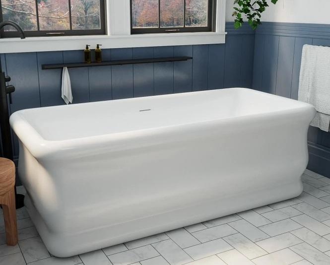 DreamLine BT17X3259C00 - Soaking Tub, Kohler K-20202-LA-0 - Soaking Tub - MSRP $5,314