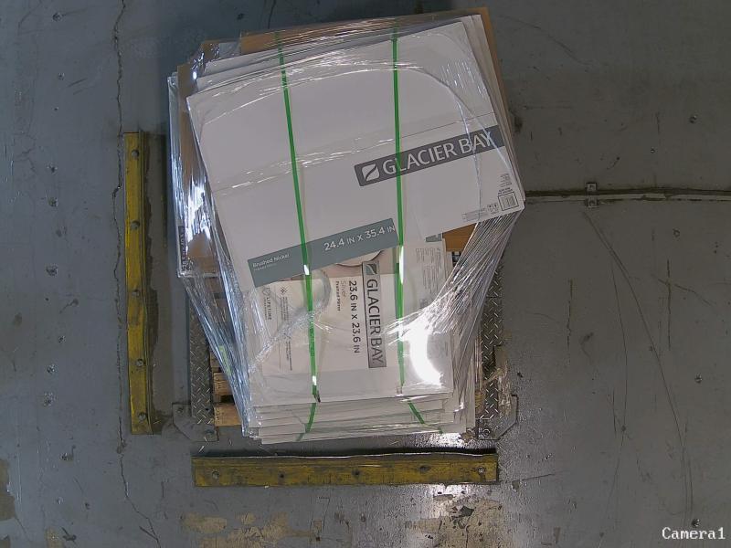 Plumbing - HDC Framed Wall Bathroom Vanity Mirrors, Glacier Bay Framed Wall Bathroom Vanity Mirrors - Est Retail $1,733