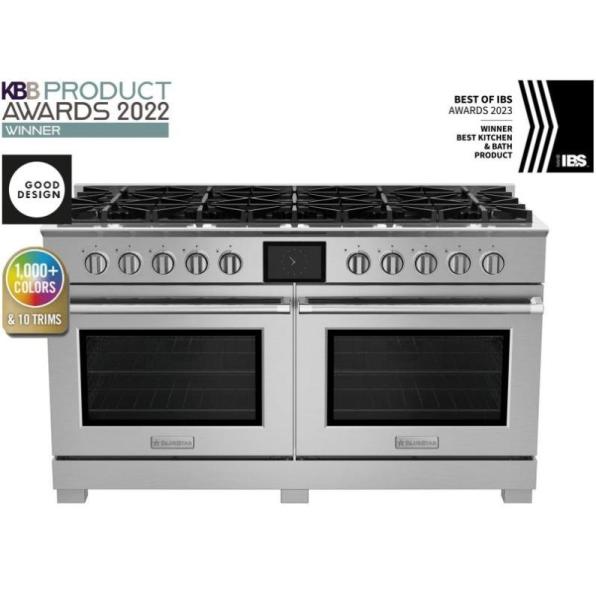 Fulgor Milano Gas Range & Vent A Hood Range Hood - MSRP $16,455