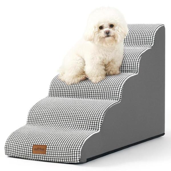 Pets - Apasiri Heated Cat House, COZY KISS Dog Stairs for High Bed - MSRP $1,876